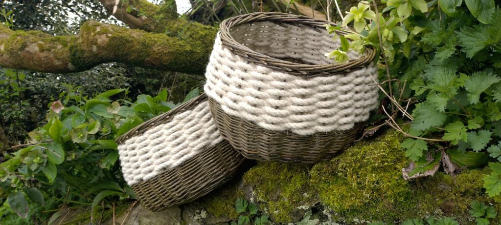 “It’s Not That Deep” British Wool Basket